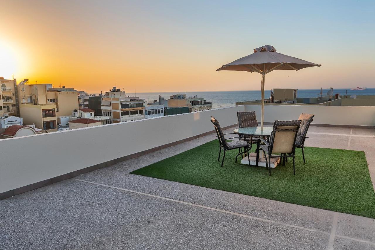 Seaside & Central Terrace Ηράκλειο Κρήτης Εξωτερικό φωτογραφία